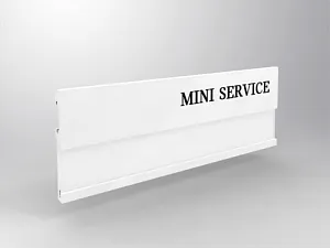 Name Tag with MINI Service (81852451342) (10 pcs.)