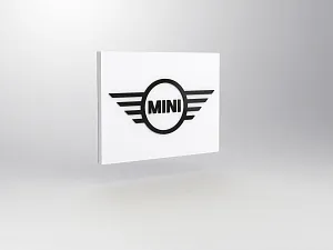 MINI brand module M4 for profile tube<br />
without cantilever 768<br />
B 1400 x H 1050 mm MINI brand module M4 for profile tube<br />
without cantilever 768<br />
B 1400 x H 1050 mm