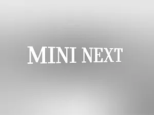 MINI Lettering "MINI NEXT", white, unlit, E0+