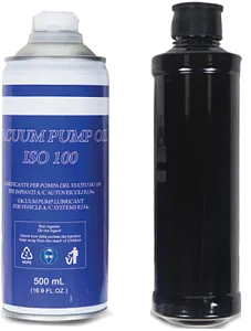 Maintenance Kit. 1 bottle 500ml of vacuum pump oil and 1 filter
