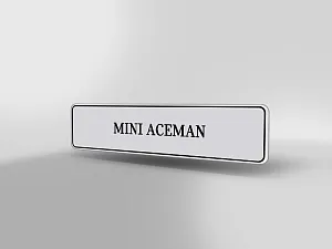 Model Plate MINI Aceman