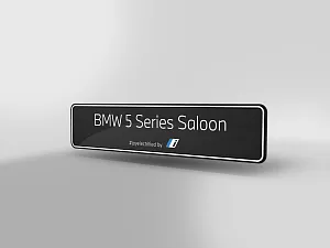 Model Plate BMW 5 Series Saloon PHEV