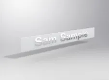 Dealername M2 for profile tube (per cm)