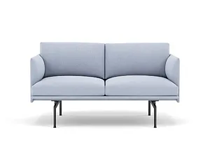 Sofa Outline Studio 2-seater - fabric KVADRAT