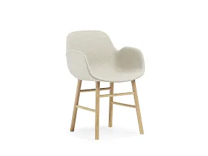 Armchair Form Full Upholstery Oak