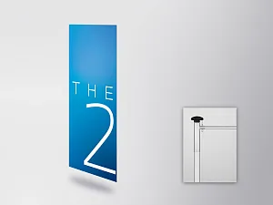 BMW THE 2&nbsp;&nbsp;flag (horizontal) (80515A49789)