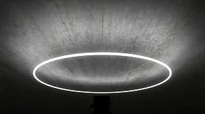 Suspension Alphabet of Light 350 Circular