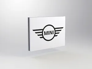 MINI brand module for pylon P4<br />
B 1400 x H 1050 mm