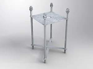 Anchor cage for pylon P6 Anchor cage for pylon P6