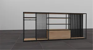 MINI Regal Sales freistehend niedrig 600mm