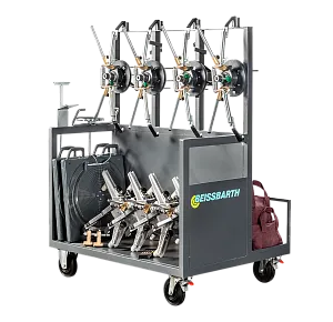 Transport cart for accessories