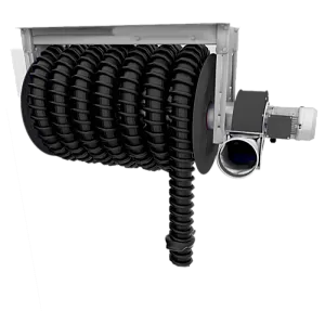 FILCAR- Spring driven Hosereel complete with hose and fan