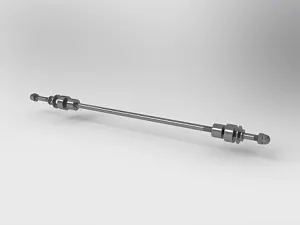 Fully floating axle for standard version VI