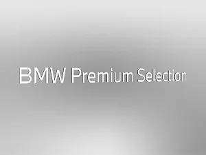 BMW Lettering "BMW Premium Selection", not illuminated, E1