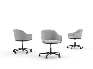 Besucherstuhl SOFTSHELL für Teppichboden