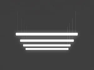 Set LED light 120 over the customer walkway (1 set=4 pcs.)