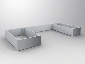 Plinth element for counter desk module (81880414518)