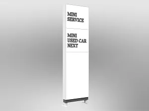 Service pylon MINI Service exclusive & MINI Used Car exclusive within EEA P4 Service pylon MINI Service exclusive & MINI Used Car exclusive within EEA P4