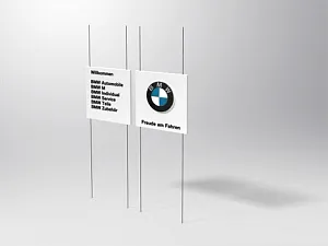 Kit Wandmontage / Seilabhängung