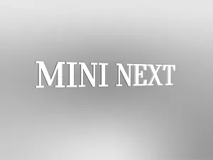 MINI Lettering "MINI NEXT ", white, illuminated, E2