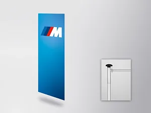 BMW M flag (horizontal) (80515A498A7)