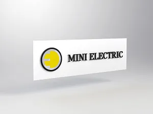 Lettering "MINI Electric"