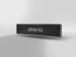 Model Plate BMW X6