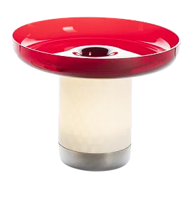 Table Lamp Plate Bontà Red