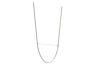 Pendant lamp WIRELINE single green