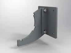 Wall holder for profile tube 200 mm