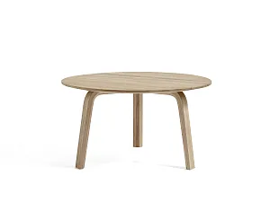 Coffee Table BELLA Oak Lacquered Ø60 X H32