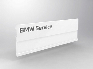 Name Tag "BMW Service" without BMW logo (10 pcs.)