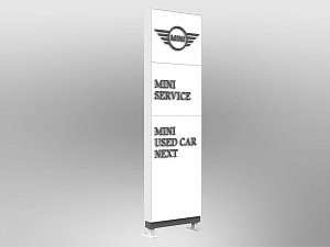 Service pylon MINI Service exclusive & MINI Used Car NEXT exclusive outside EEA P5 Service pylon MINI Service exclusive & MINI Used Car NEXT exclusive outside EEA P5