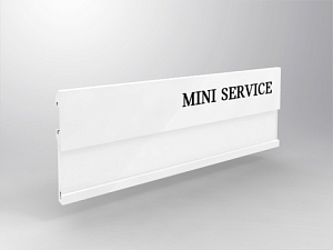 Name Tag with MINI Service (81852451342) (10 pcs.)