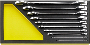 Double open ended spanners Set TCS 10/10