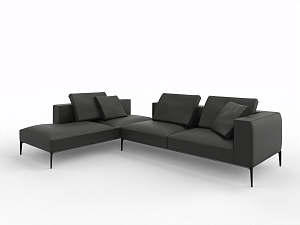 Sofa combination JAAN LIVING black Sofa combination JAAN LIVING black