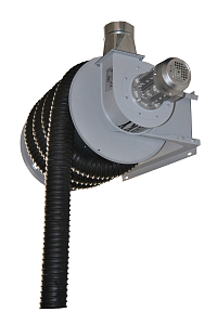 WORKY- Mechanical hose reel with fan WORKY- Mechanical hose reel with fan