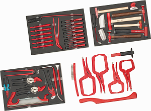 Body tool assortment - 44 pieces Body tool assortment - 44 pieces