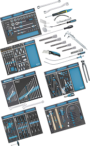 Complete tool set for BMW Motorrad, 224-pcs Complete tool set for BMW Motorrad, 224-pcs