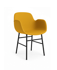 Armchair FORM full upholstery 456 yellow
