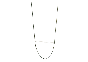 Pendant lamp Wireline single with diffused light Pendant lamp Wireline single with diffused light