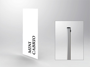 MINI CABRIO flag (vertical) (80512420482)