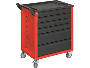 Tool trolley Assistent - 4 flat and 2 high drawers (81640430910) Tool trolley Assistent - 4 flat and 2 high drawers (81640430910)