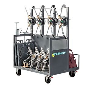 Transport cart for accessories