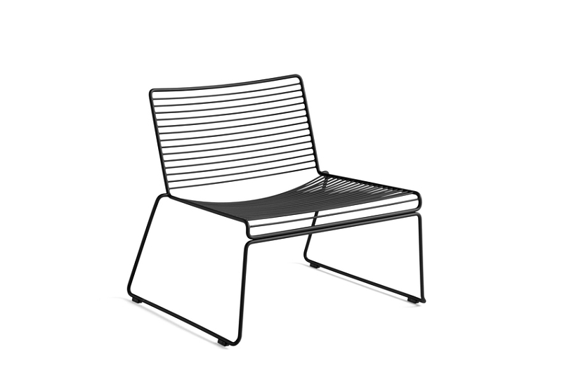 Lounge chair HEE - black