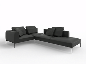 Sofa combination JAAN LIVING black Sofa combination JAAN LIVING black