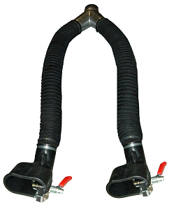 FILCAR Y-Set for double exhaust pipes with oval nozzles with grip FILCAR Y-Set for double exhaust pipes with oval nozzles with grip