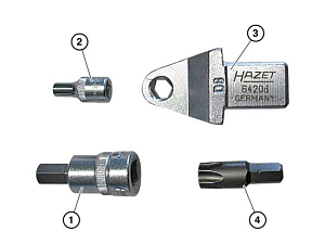 Socket wrench retrofit kit Socket wrench retrofit kit