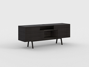 BMW freestanding dresser with two sliding doors BMW freestanding dresser with two sliding doors