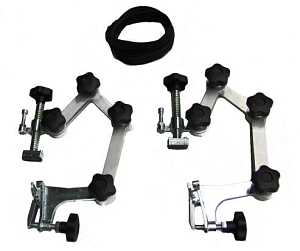 Roof outer skin securing tool set